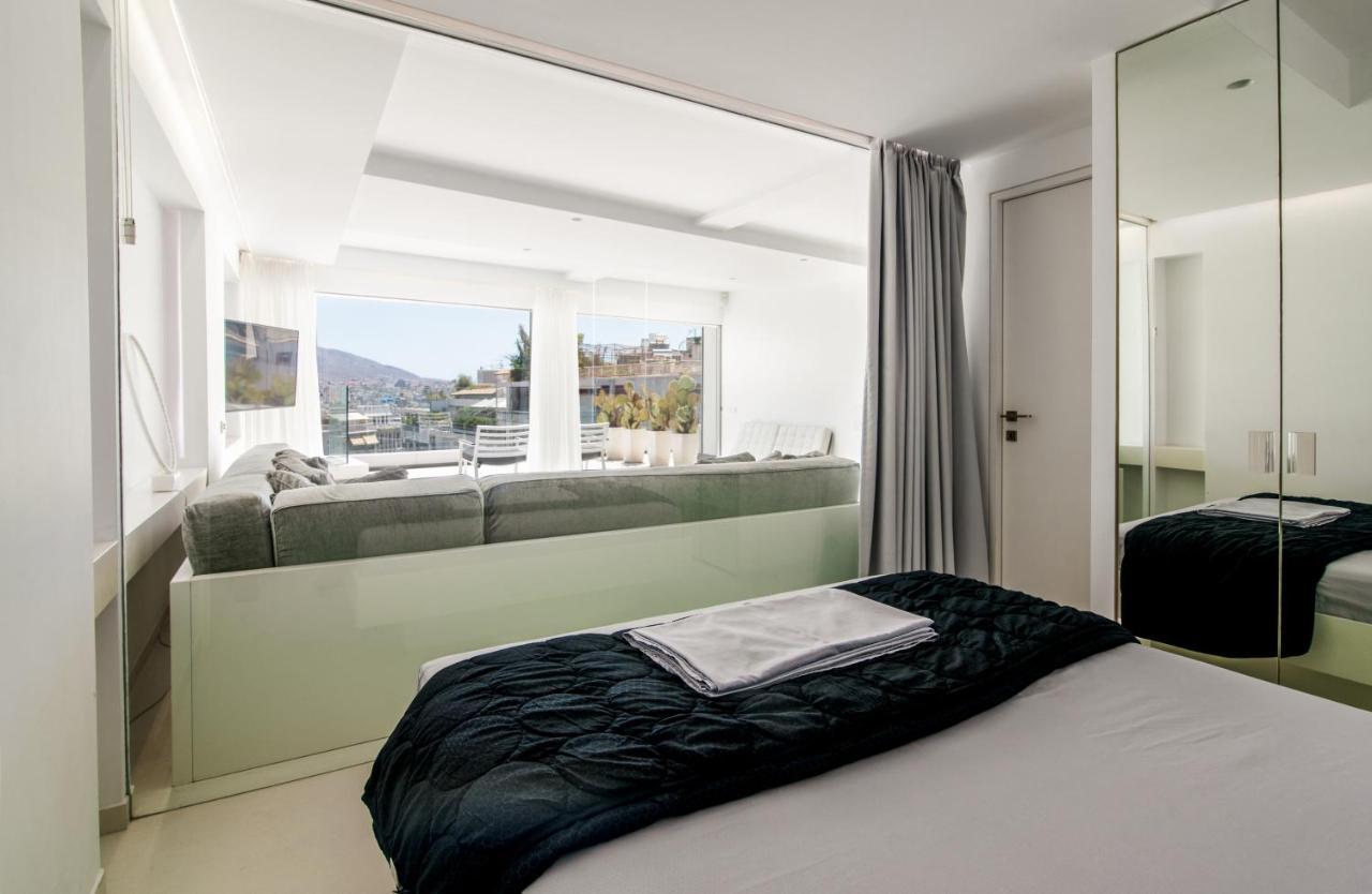 Апартаменты Kolonaki Square Panorama Penthouse Афины Экстерьер фото