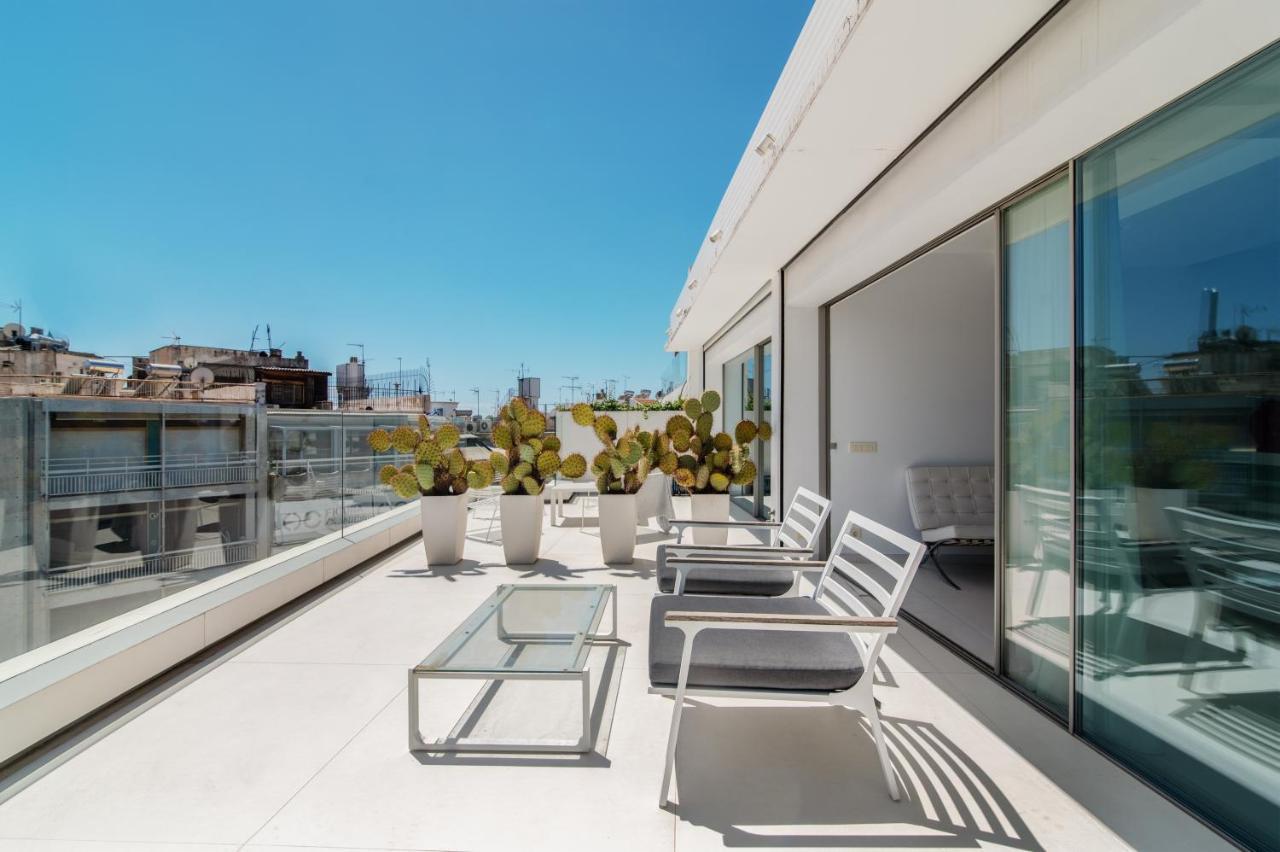 Апартаменты Kolonaki Square Panorama Penthouse Афины Экстерьер фото