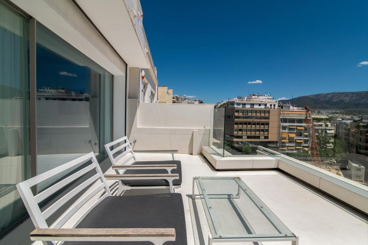 Апартаменты Kolonaki Square Panorama Penthouse Афины Экстерьер фото