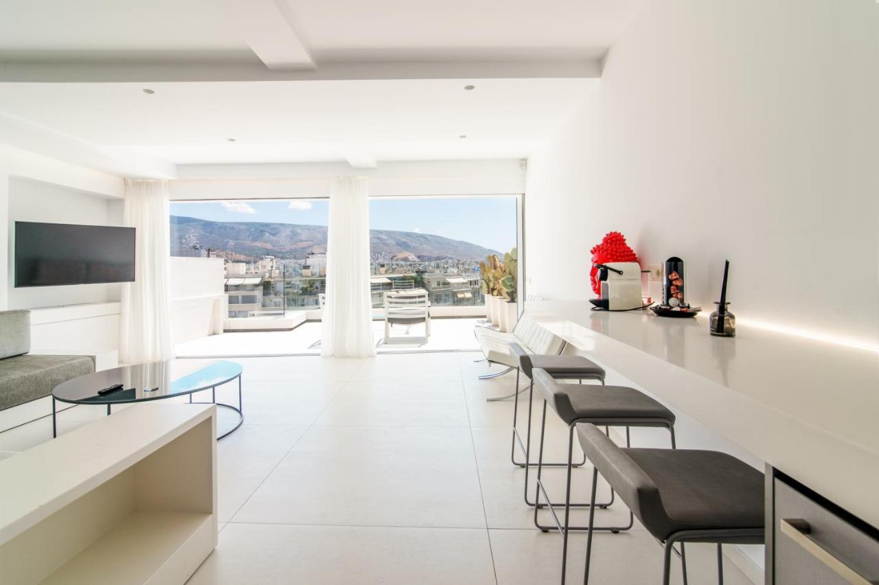 Апартаменты Kolonaki Square Panorama Penthouse Афины Экстерьер фото