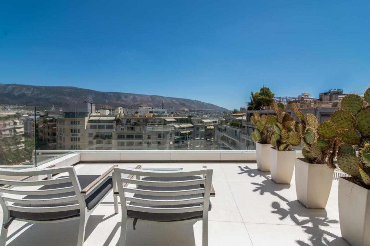 Апартаменты Kolonaki Square Panorama Penthouse Афины Экстерьер фото